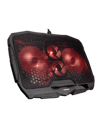 Postolje za notebook gaming RAMPAGE AD-RX34 X-FRAME black, 4 ventilatora, 35046