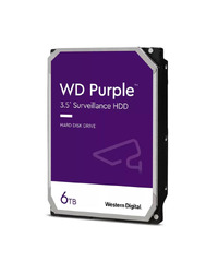 HDD 6 TB, WD64PURZ Purple SATA SATA 6 Gb/s, 256 MB Cache, 3.5
