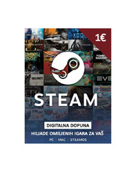 Steam gift card 1€ - Global
