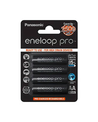 PANASONIC punjive baterije eneloop pro AA/4B (BK-3HCDE/4CP)