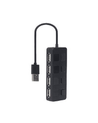 USB HUB GEMBIRD 4 port USB 2.0-  UHB-U2P4-05