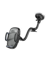 Univerzalni auto držač nosač za mobitel BOROFONE BH54 Racer windshield car black grey