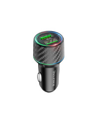 Auto Punjač USB BOROFONE BZ21A Brilliant 36W dual port QC3.0 2xUSB car black