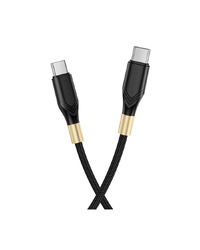 USB kabal 1m BOROFONE BX92 Advantage 60W charging data Type-C to Type-C black