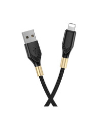 USB kabal 1m BOROFONE BX92 Advantage charging data iPhone/lightning black