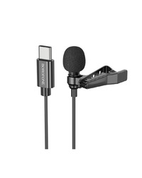 Mikrofon Type-C BOROFONE BFK11 Elegant lavalier black