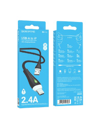 USB kabal 1m BOROFONE BX100 Advantage charging data Type-C black