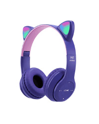 Slušalice za djecu bluetooth cat P47M purple