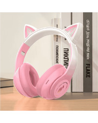 Slušalice za djecu bluetooth cat AS-WH15 pink
