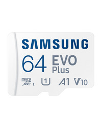 Micro SD card Samsung 64GB EVO Plus MB-MC64SA/EU Read : up to 160MB/s Write