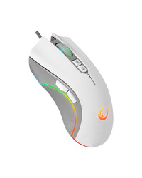 Miš gaming RAMPAGE SMX-R22 PhoenIX V2 White 7 key RGB 12800DPI, 39102