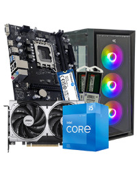 GNC GAMER OMEGA H610 i5-12400F 16GB DDR4 SSD 500 GB RTX 5050 8 GB GAMING KUCISTE NO-OS G2Y
