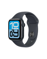 Apple Watch SE 3 40mm Aluminum Case with Midnight Sport Band - M/L - Midnight - MEHC4 