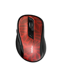 Miš RAPOO M500 DR RED Trendy Wireless Multi-Mode Mouse, R-18589