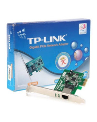 NIC TP-Link TG-3468, 32-bit Gigabit PCIe Network Adapter, Realtek RTL8168B, 10/100/1000Mbps RJ45 port, Auto MDI/MDIX