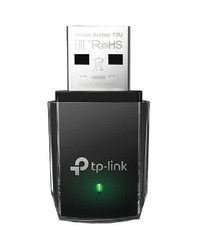 TP-Link Archer T3U AC1300 Mini Wi-Fi MU-MIMO USB Adapter,Mini Size, 867Mbps at 5GHz + 400Mbps at 2.4GHz, USB 3.0