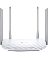 TP-Link Archer C50 AC1200 Dual-Band Wi-Fi Router, 802.11ac/a/b/g/n, 867Mbps at 5GHz + 300Mbps at 2.4GHz, 5 10/100M Ports, 4 fixed antennas, WPS, IPv6 Ready, Tether App, 2x2 MU-MIMO, WPA3, Router/AP mode