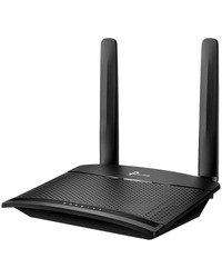 TP-Link TL-MR100 300Mbps Wireless N 4G LTE Router,build-in 4G LTE modem D:150Mbps,U:50Mbps,300 Mbps on 2.4 GHz, 1x10/100 LAN/WAN+ 1x10/100 LAN, 2xDetachable External 4G LTE Antennas, Wi-Fi router mode, Plug and Play, Up to 32 devices connected