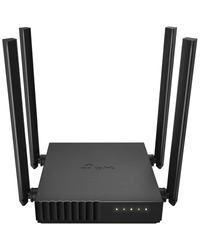 AC1200 Dual-band Wi-Fi router, up to 867 Mbps at 5 GHz + up to 300 Mbps at 2.4 GHz, support for 802.11ac/n/a/b/g/standards, Wi-Fi On ,4xFixed antennas