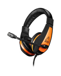 CANYON Star Raider GH-1A, Gaming headset 3.5mm jack with adjustable microphone and volume control, with 2in1 3.5mm adapter, cable 2M, Black, 0.23kg