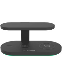 CANYON wireless charger WS-501 15W 5in1 UV Black