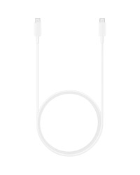 Samsung original data cable USB Type-C to USB Type-C (1.8m, 5A), super fast charging up to 45W, White