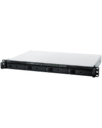 Synology NAS RS422+, rack, AMD Ryzen R1600, 2GB DDR4, 4-bay,  USB, LAN 2x1GbE, 1U, 1 x Gen3 x2 network upgrade slot, 3-year hardware warranty.