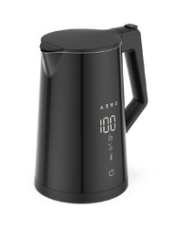 AENO Electric Kettle EK7S Smart: 1850-2200W, 1.7L, Strix, Double-walls, Temperature Control, Keep warm Function, Control via Wi-Fi, LED-display, Non-heating body, Auto Power Off, Dry tank Protection