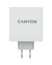 CANYON H-140-01, Wall charger with 1USB-A, 2 USB-C. Input:100-240V~50/60Hz, 2.0A Max. USB-A Output: 5V /9V /12V/20V /28V Max Output Current:5.0A max