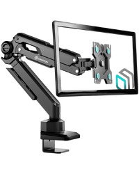 ONKRON Monitor Arm Desktop Mount for 13” to 34-Inch LCD LED Screens up to 10 Kg, Black
