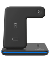 CANYON wireless charger WS-302 15W 3in1 Black