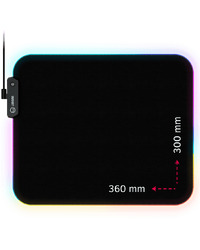 LORGAR Gaming Mouse Pad Steller 913 RGB Black