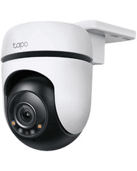 TP-Link Tapo C510W Outdoor Pan/Tilt Security Wi-Fi Camera, 2K (2304x1296),2.4 GHz,Horizontal 360º, Pan/Tilt, Color Night Vision (up to 30m), Smart Detection and Notifications(motion, people),Sound and Light Alarm,Remote Control,Two-Way Audio, IP65