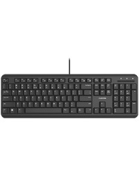 CANYON keyboard HKB-20 EN/AD Velvet Wired Black
