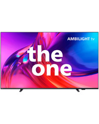 Philips TV LED 43PUS8558/12, The One series, Ambilight 4K TV, 108 cm (43''), Google TV™, P5 Perfect Picture Processor, it supports major HDR formats.