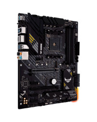 ASUS TUF GAMING B550-PLUS AM4 ATX gaming MB - AMD B550 4xDIMM DDR4 2xM.2 4xSATA PCIe 4.0 2.5Gb Ethernet 1xDisplayPort 1xHDMI with Aura Sync RGB lighting support