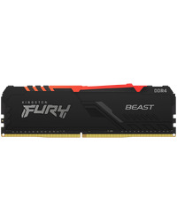 Kingston 16GB 3200MT/s DDR4 CL16 DIMM FURY Beast RGB
