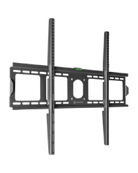 ONKRON Fixed TV Wall Mount for 55 to 100-inch Flat Panel TVs Digital Panels 75 kg, Black