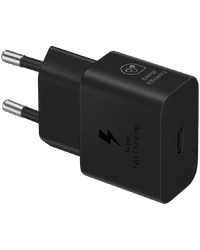 Samsung 25W Fast Charging USB-C Power Adapter Black (cable included)