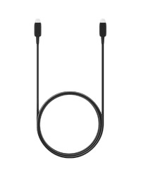 Samsung original data cable USB Type-C to USB Type-C (1.8m, 5A), super fast charging up to 45W, Black