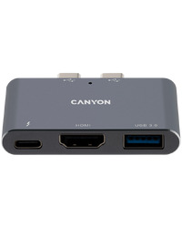 CANYON hub DS-1 3in1 Thunderbolt 3 Space Grey