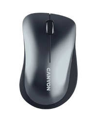 CANYON MW-11, 2.4 GHz Wireless mouse,with 3 buttons, DPI 1200, Battery:AAA*2pcs,Black,67*109*38mm,0.063kg
