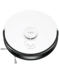 TP-Link Tapo RV30 LiDAR Navigation Robot Vacuum & Mop, LiDAR + Gyro Navigation, Vacuum & Mop 2-in-1, 4200Pa, 5000mAh Battery, 400ml Dustbin, 300ml Water Tank, LiDAR and Gyro Dual Navi System, 4200Pa 4-Level Suction, 3-Level Water Flow, HEPA filter
