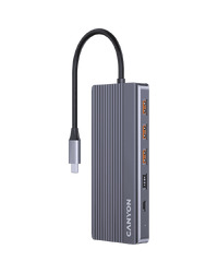 CANYON hub DS-16 13in1 4k USB-C Grey