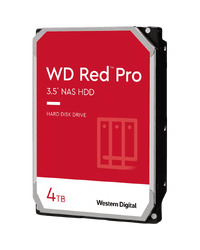 HDD NAS WD Red Pro (3.5'', 4TB, 256MB, 7200 RPM, SATA 6 Gb/s)