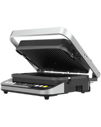 AENO ''Electric Grill EG5: 2000W, 2 heating modes - Lower Grill, Both Grills, 6 preset programs, Defrost, Max opening angle -180°, Temperature regulation, Timer, Removable double-sided plates, Plate size 320*220mm''