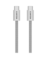 CANYON cable OnWire 60MG C-C 60W Magnet Braided 1m Light Grey