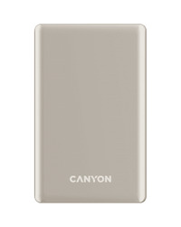 CANYON power bank OnPower 505 slim Magnetic 5000 mAh PD20W Bež