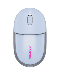 CANYON mouse OnClick 24 BT/ Wireless Transparent/Blue