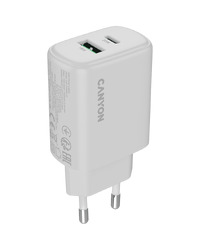 CANYON charger OnCharge 200 20W 1xPD 1xQC EU White